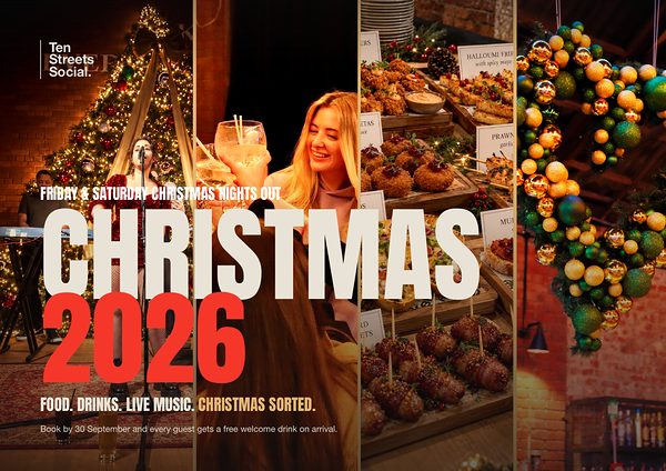 Christmas 2026 brochure, page 1
